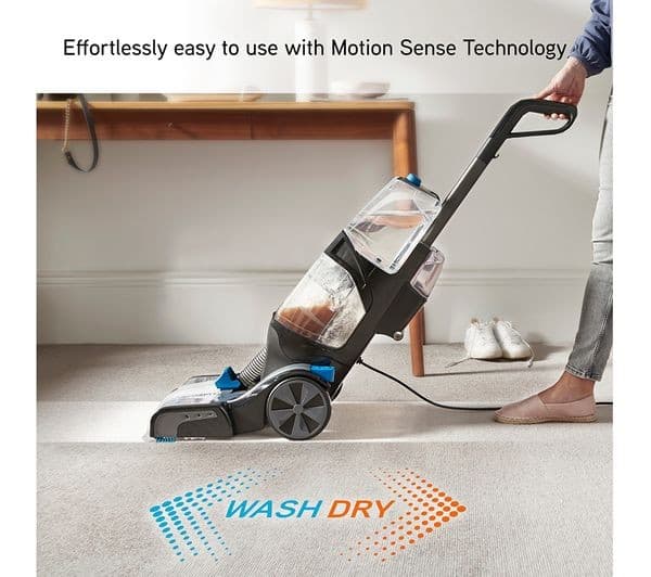 VAX Platinum SmartWash 1-1-142257 Upright Carpet Cleaner - Charcoal & Blue - Image 4