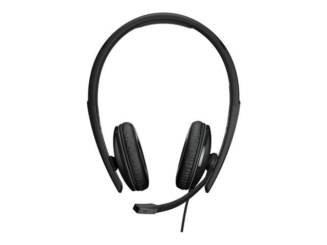 EPOS ADAPT 160T ANC USB Wired Stereo Headset 1000219 with Active Noise Cancellation - Black - Image 1