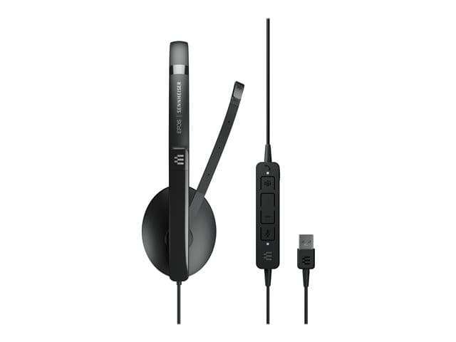 EPOS ADAPT 160T ANC USB Wired Stereo Headset 1000219 with Active Noise Cancellation - Black - Image 3