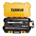 DEWALT DWMT45034 Mechanics 1/4 in. and 3/8 in. Drive Socket Set (34 Pc.) - Black/Yellow thumbnail 1