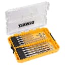 DEWALT 10PC XLR SDS Plus Set Full Head Carbide Drill Bit Set - Yellow/black thumbnail 1