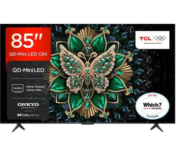 TCL 85" C6K Mini LED 4K