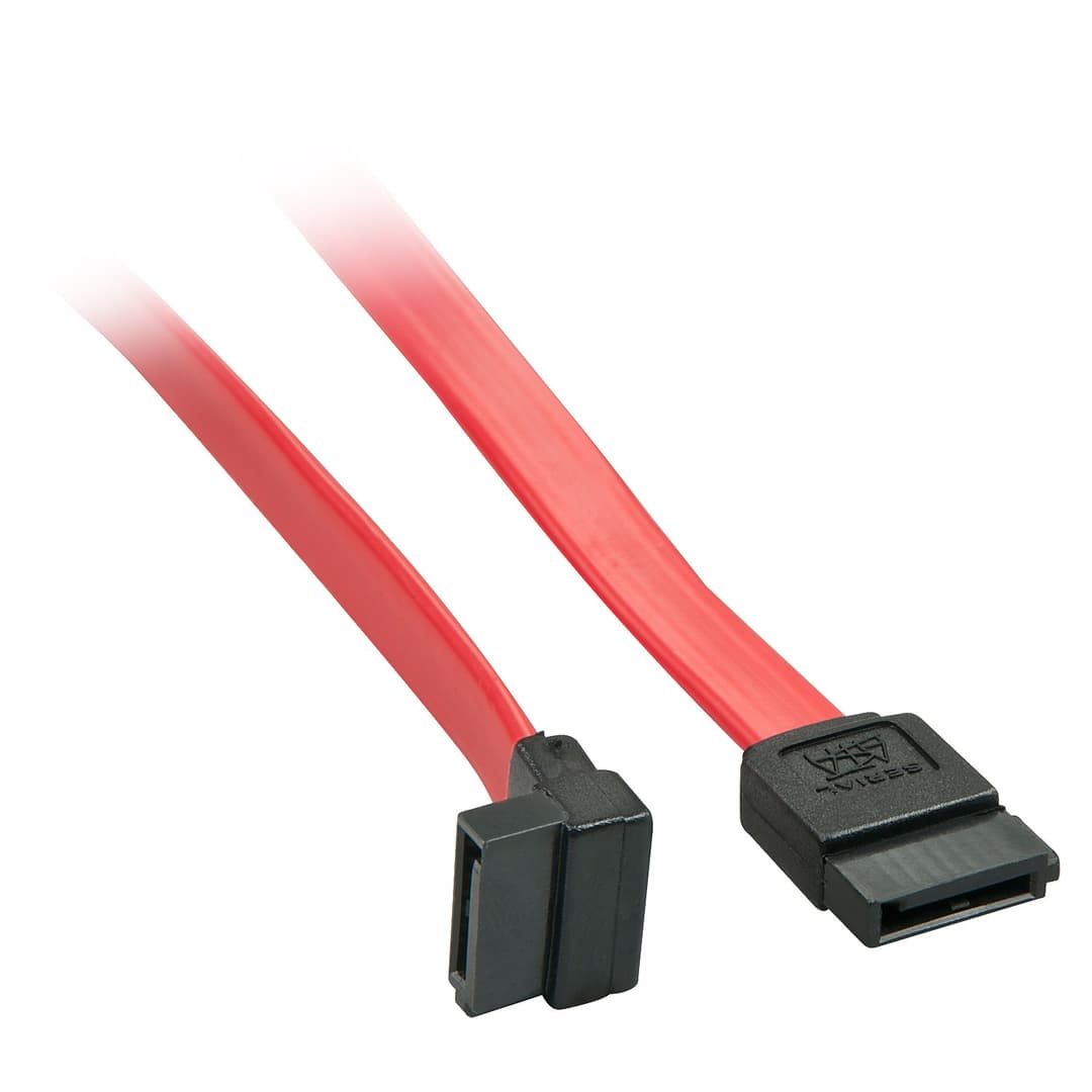Lindy 0.5m Internal SATA III cable, 90° - Image 1
