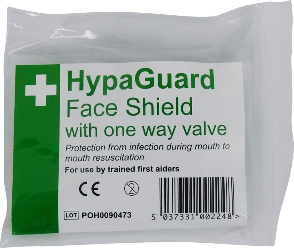 HypaGuard Face Shield Single Use (Pack 20)