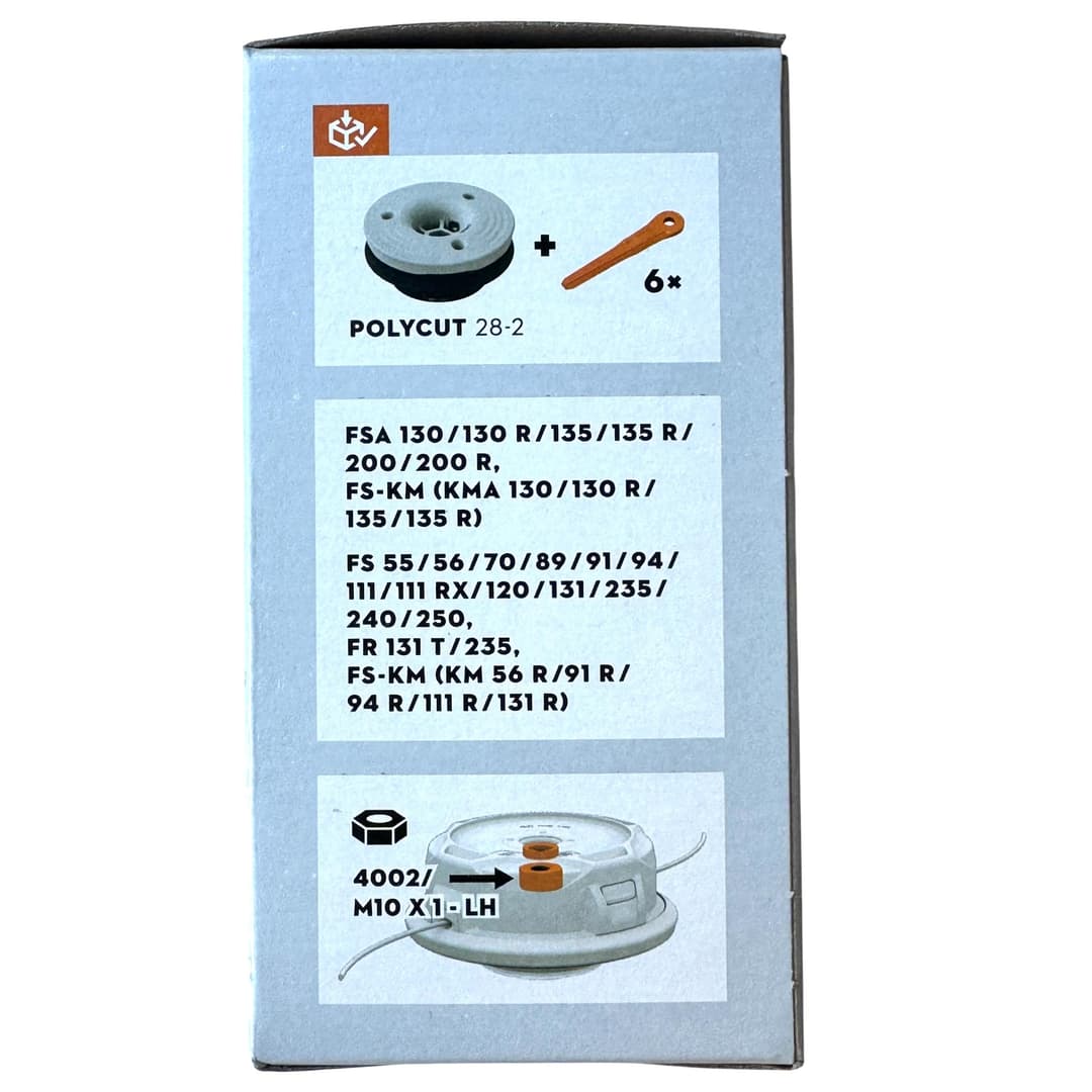 Stihl POLYCUT 28-2 Brush Cutter Head - Orange - Image 3