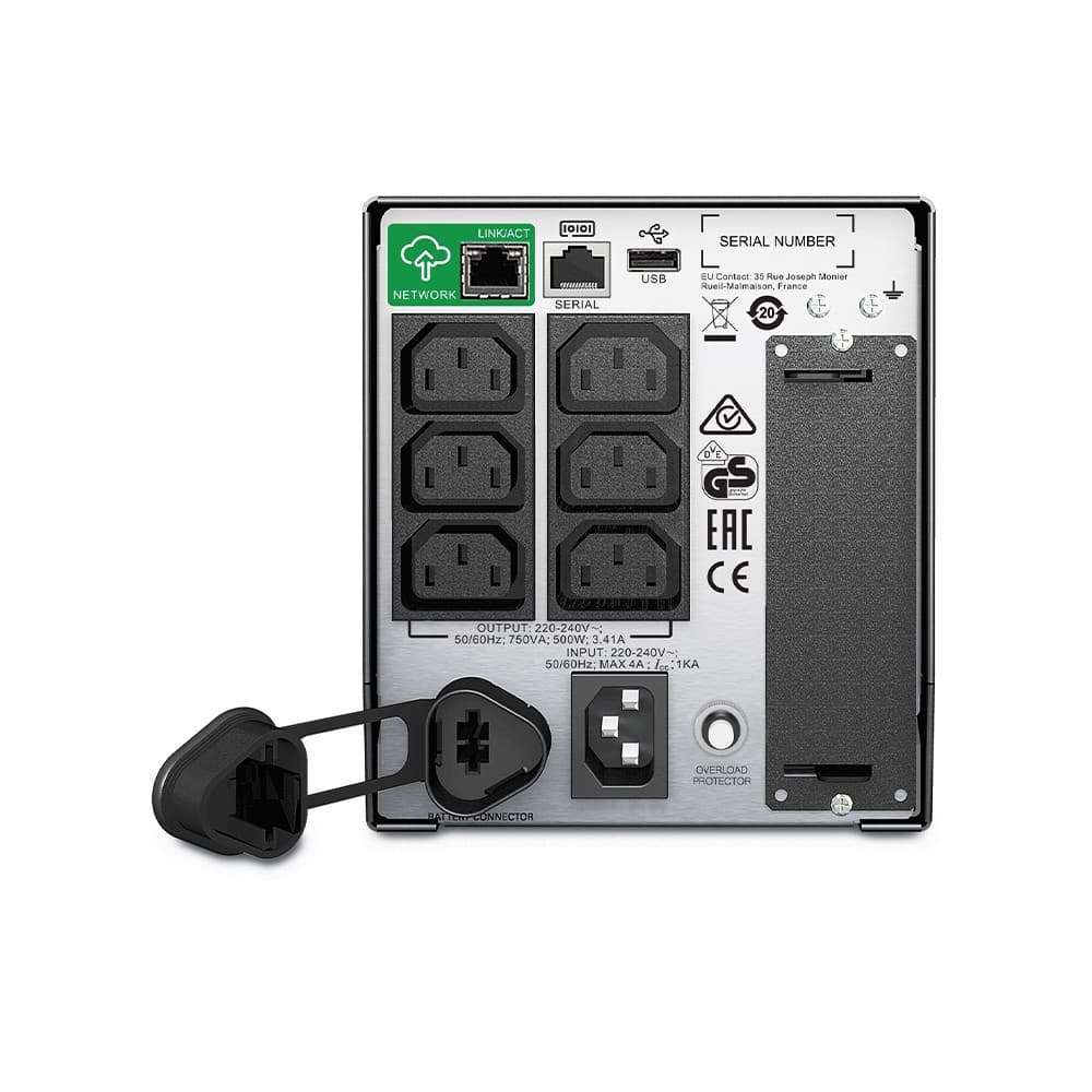 APC Smart-UPS SMT750IC - 6x C13, USB, SmartConnect, 750VA - Image 2