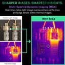 FLIR TG165-X Thermal Imaging Camera With Bullseye Laser, Spot IR - Black thumbnail 4
