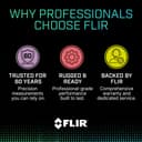 FLIR TG165-X Thermal Imaging Camera With Bullseye Laser, Spot IR - Black thumbnail 8