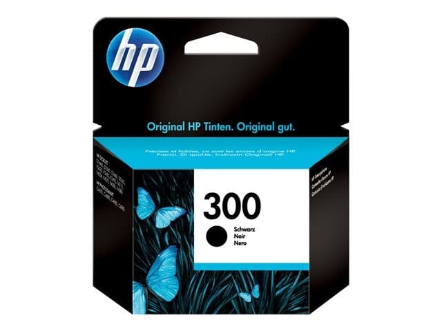 HP 300 - black - original - ink cartridge