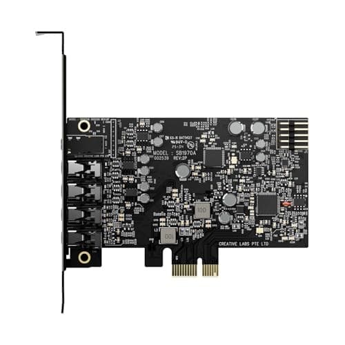 CREATIVE Sound Blaster Audigy Fx Pro Hi-res PCI-e Sound Card with 7.1 Discrete and Virtual Surround, and AutoEq for PC - Image 2