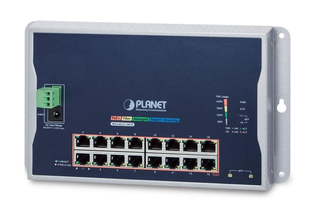 IP40, IPv6/IPv4, 16-Port 1000T - Image 1