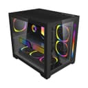 1st Player Steampunk SP7 RGB Tempared Glass Mid Tower Gaming PC Case thumbnail 6