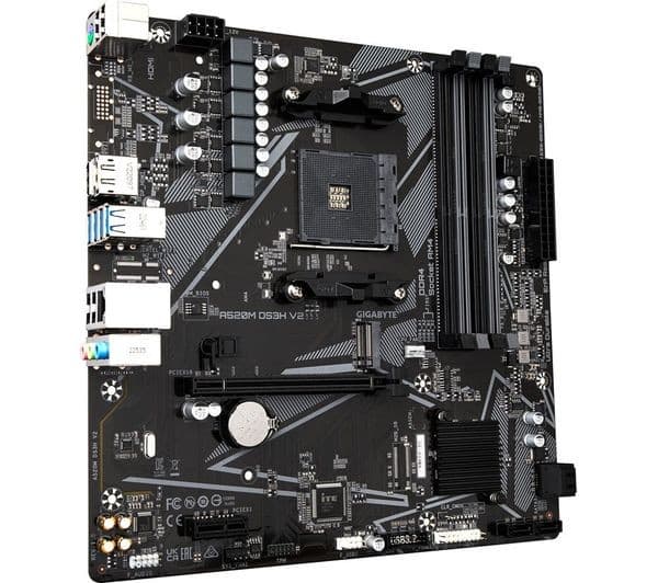 GIGABYTE A520M DS3H V2 AM4 DDR4 Micro-ATX Motherboard
