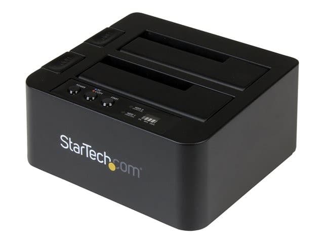 STARTECH SDOCK2U313R Hard Drive Duplicator Black