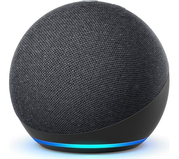 AMAZON Echo Dot (4th Gen) Smart Speaker with Alexa - Charcoal - Image 1