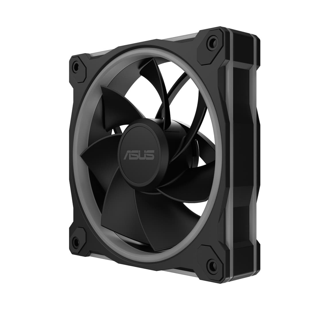 ASUS Prime MR120 ARGB 120mm Reverse PC Fan - Black - Image 8