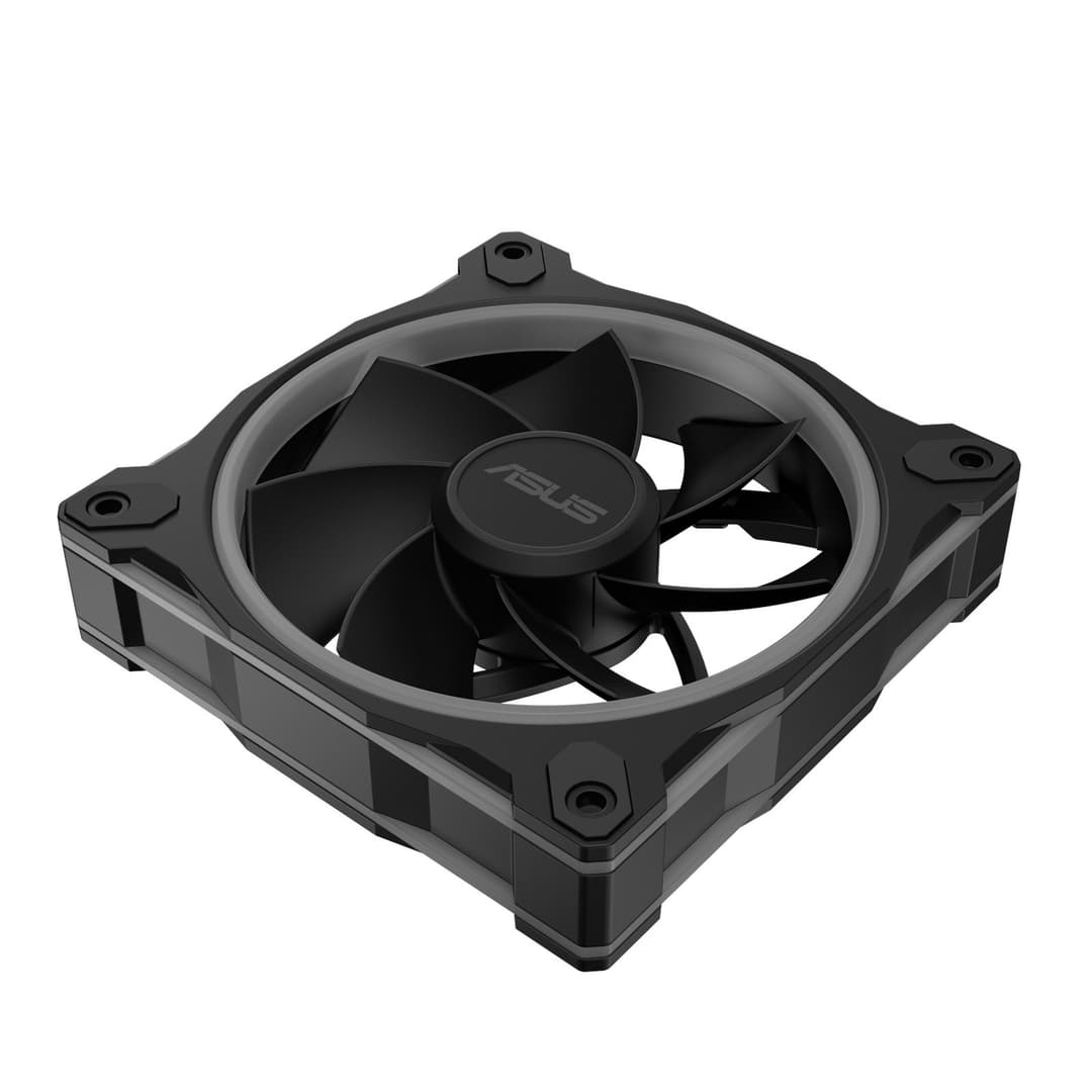 ASUS Prime MR120 ARGB 120mm Reverse PC Fan - Black - Image 9
