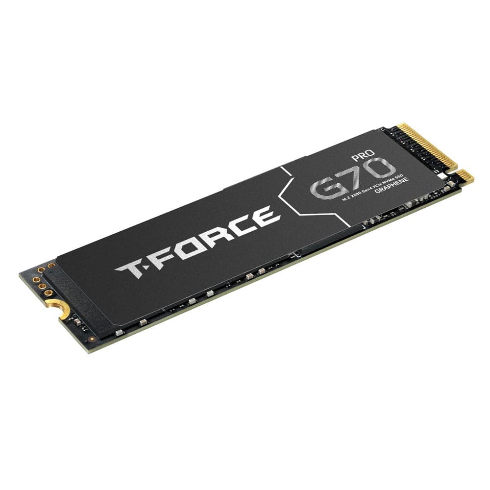 Team Group T-FORCE G70 PRO 1TB Graphene Heatsink M.2 2280 NVMe PCIe 4.0 Internal SSD - Image 2
