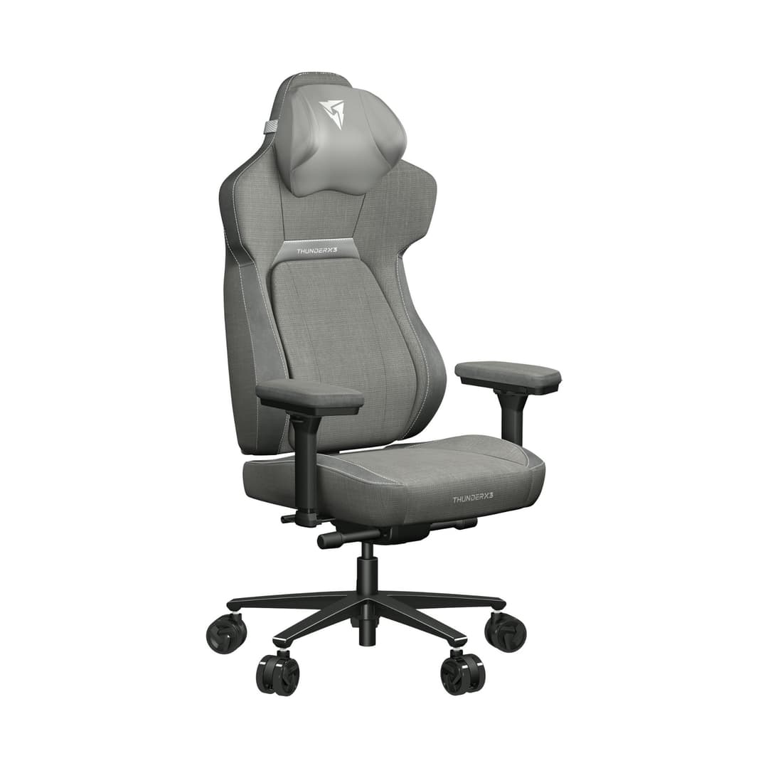 ThunderX3 CORE Fabric Gaming Chair - Grey - Image 1