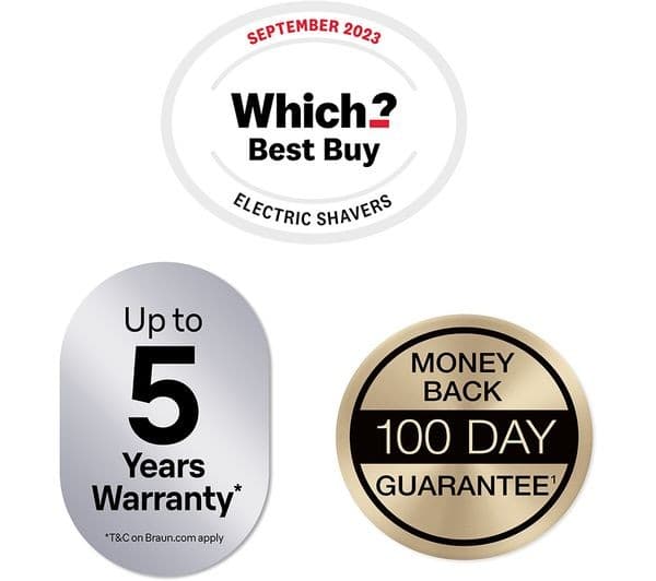 BRAUN Series 5 50-B1200s Wet & Dry Foil Shaver - Black - Image 4