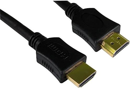PRO SIGNAL - High Speed 4K UHD HDMI Lead with Ethernet, Male to Male, 0.5m Black - Image 1