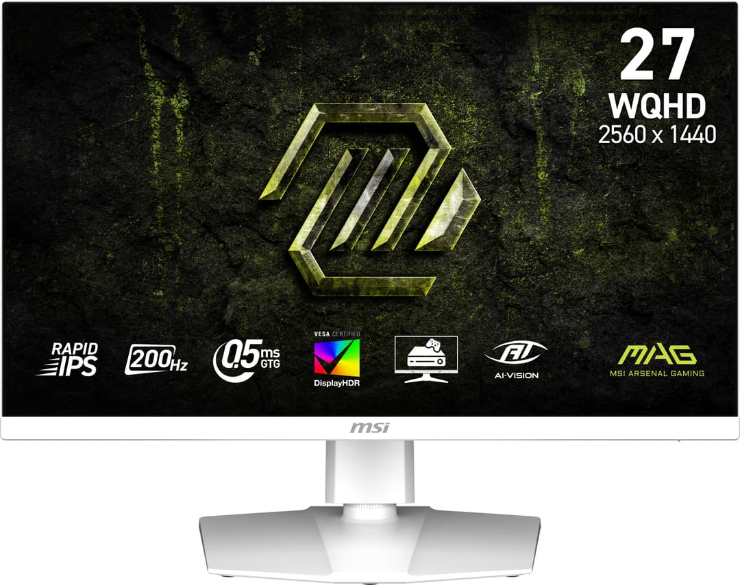 MSI MAG 274QRFW E20 computer monitor 68.6 cm (27") 2560 x 1440 pixels Wide Quad HD LCD White - Image 3