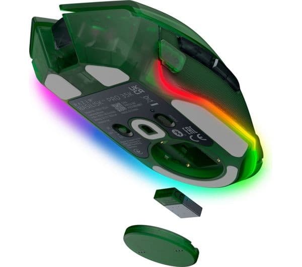 Razer Basilisk V3 Pro 35K Wireless Gaming Mouse Phantom Green Edition - Image 9