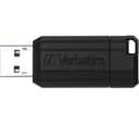 Verbatim PinStripe USB 2.0 Flash Drive 32GB - Black thumbnail 1