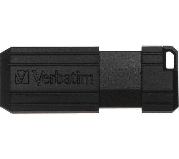 Verbatim PinStripe USB 2.0 Flash Drive 32GB - Black - Image 6