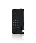 iStorage diskAshur² HDD 4TB Black | Secure Portable Hard Drive |AES-XTS 256-bit Hardware Encryption | PIN protected | OS & Platform Independent | TAA Compliant|Brute force hack defence | Dust/Water Resistant thumbnail 3