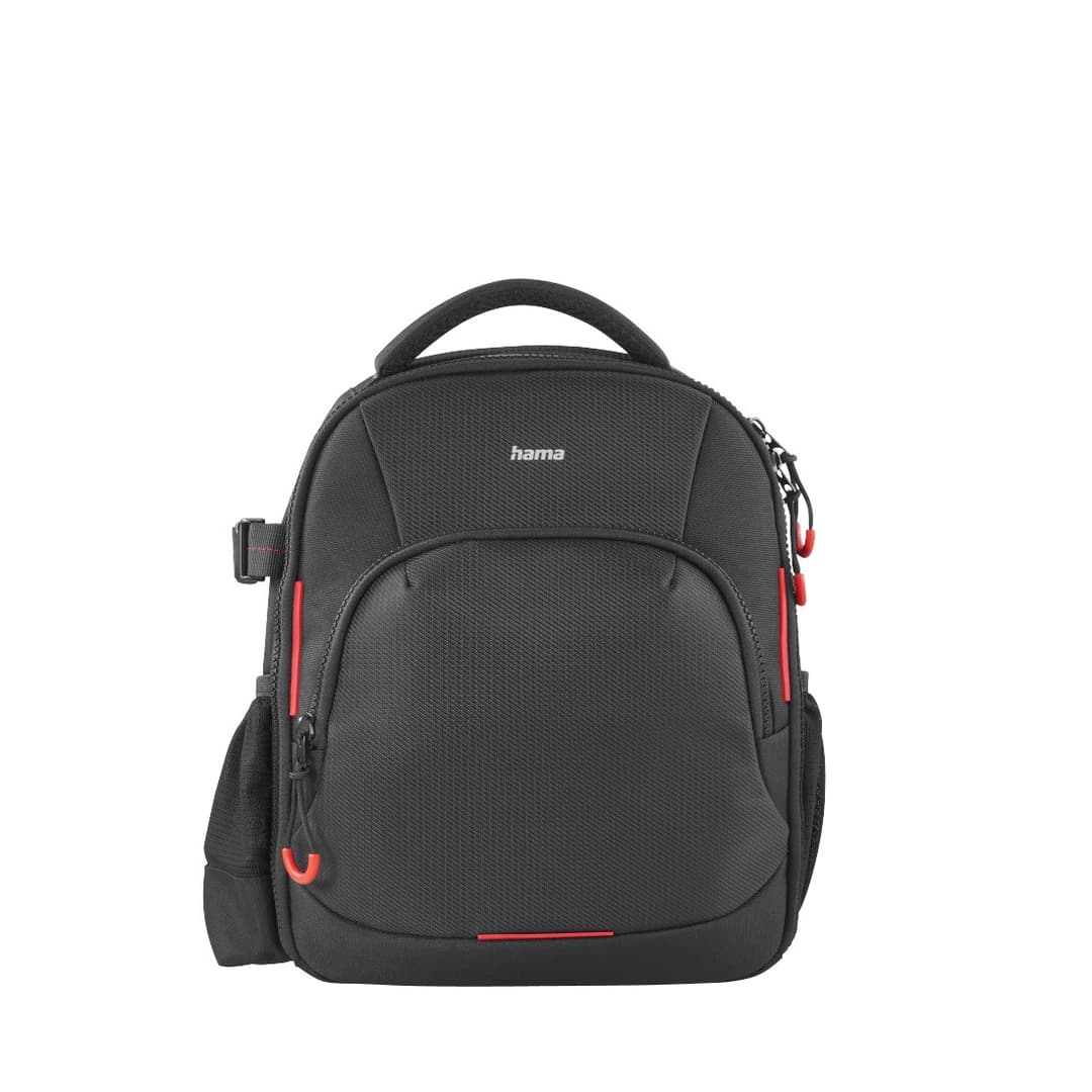 Hama Ohio Backpack Black, Red - Image 1