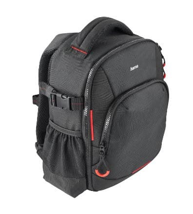 Hama Ohio Backpack Black, Red - Image 2