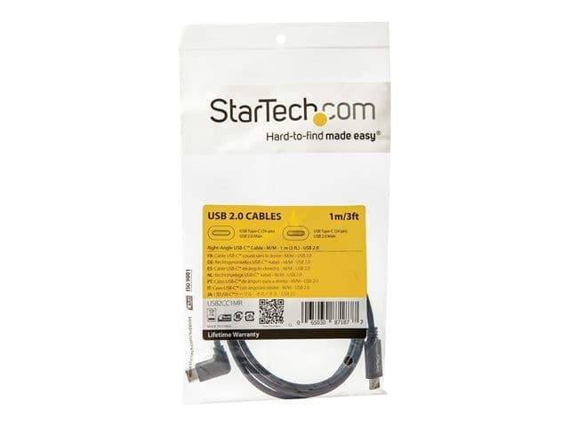 StarTech USB-C Cable 1m Black - Image 6