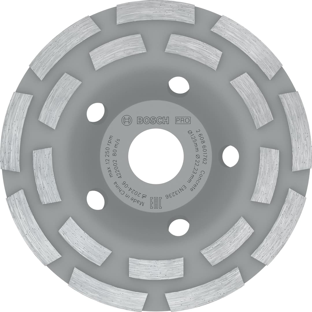 Bosch PRO Concrete Grinding Head - Silver - Image 1