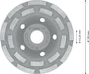 Bosch PRO Concrete Grinding Head - Silver thumbnail 3