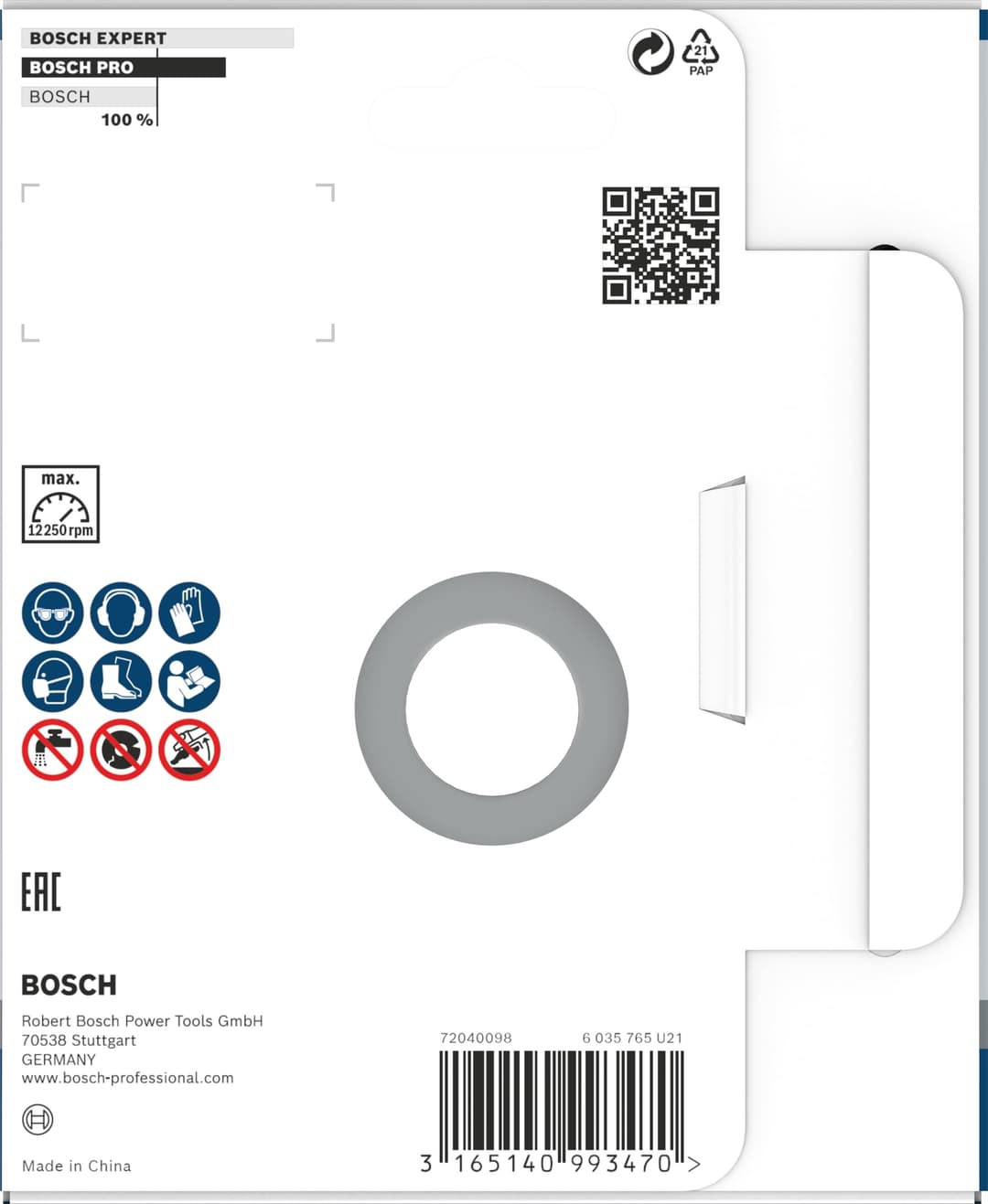 Bosch PRO Concrete Grinding Head - Silver - Image 5