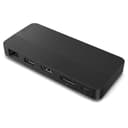 Lenovo USB-C Wired Travel Dock with 100W Adapter - 40B90100EU thumbnail 2
