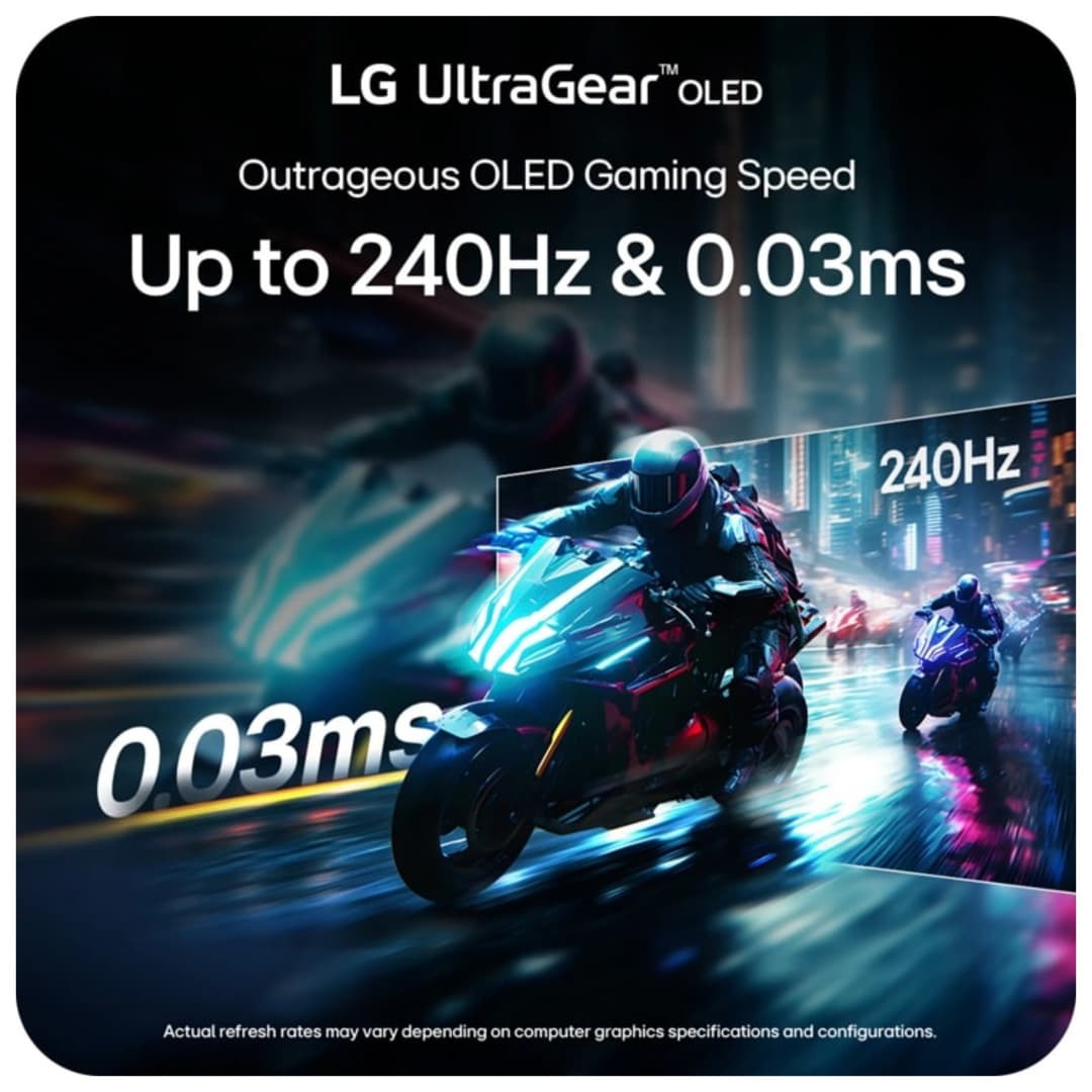 LG 39GX900A-B 39" Ultrawide Curved OLED Quad HD Height Adjustable Monitor with Speakers - Image 8