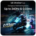 LG 39GX900A-B 39" Ultrawide Curved OLED Quad HD Height Adjustable Monitor with Speakers thumbnail 8