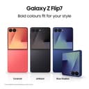 Samsung Galaxy Z Flip7 Foldable Smartphone - Blue Shadow thumbnail 2