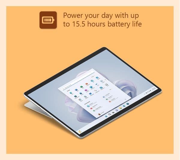 MICROSOFT 13" Surface Pro 9 - Intel® Core™ i5, 256 GB SSD, Platinum - Image 3