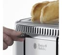 RUSSELL HOBBS Retro 21695 4-Slice Toaster - Silver thumbnail 5