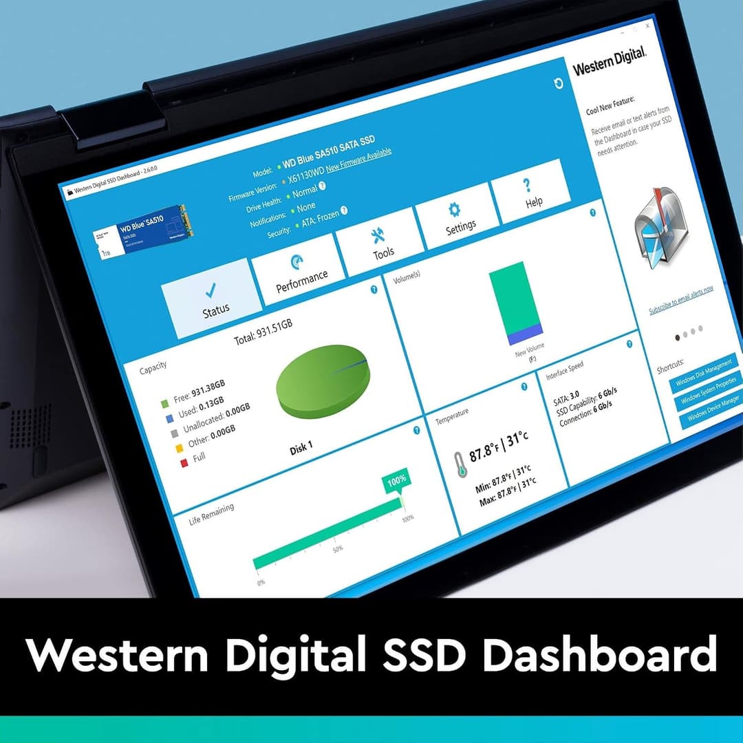 WD Blue SA510 2TB M.2 SATA SSD - Image 6