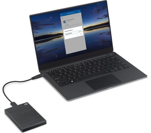 Seagate One Touch 1TB Portable Hard Drive Black - Image 7