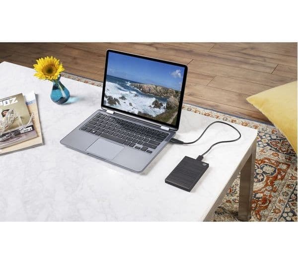 Seagate One Touch 1TB Portable Hard Drive Black - Image 8