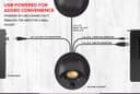 CREATIVE Pebble Plus 2.1 USB-Powered Desktop Speakers - Black/White thumbnail 6