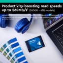 WD Blue SA510 500GB 2.5" SATA SSD - Blue thumbnail 3