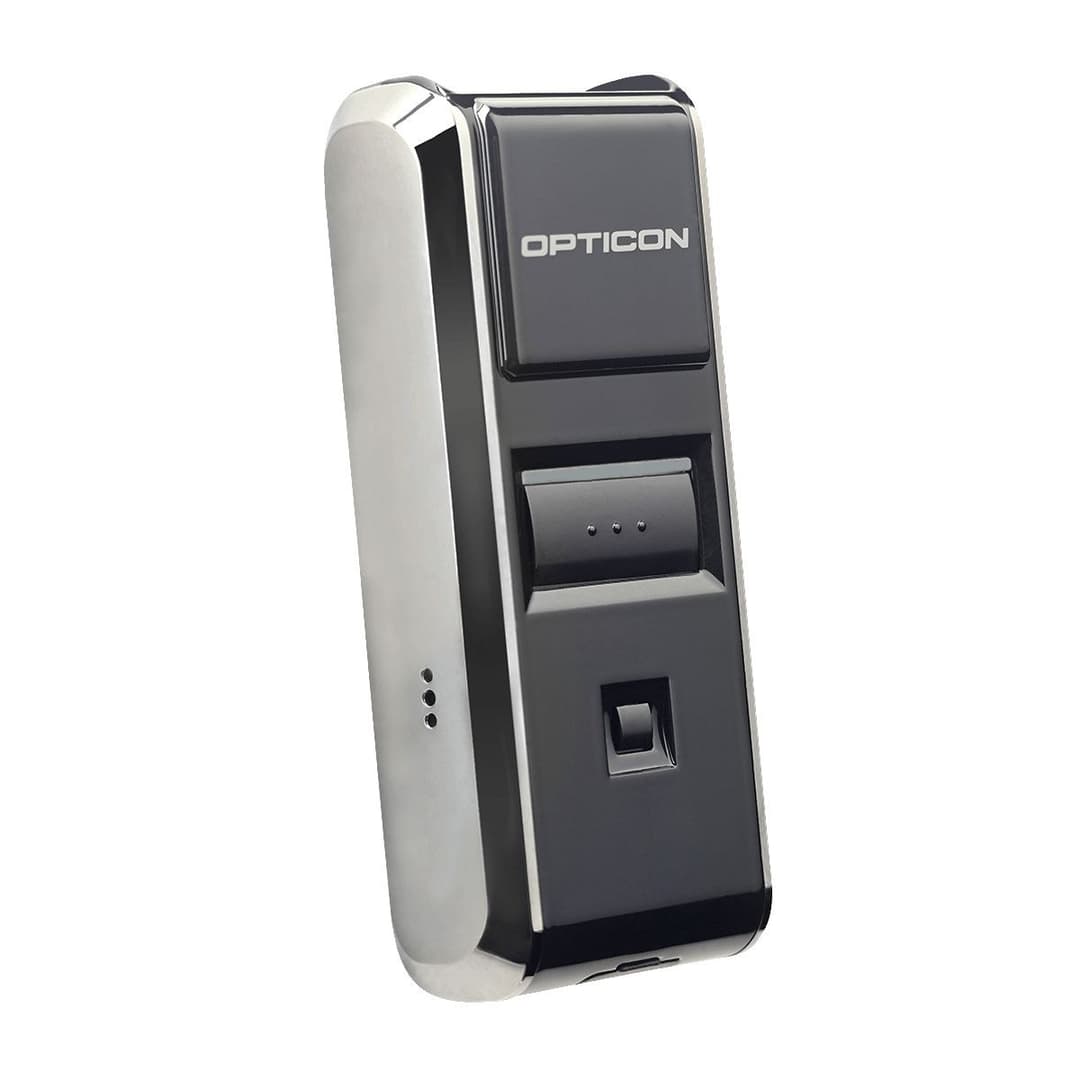 Opticon OPN-3102i 2D Bluetooth Companion Barcode Scanner - Black - Image 1