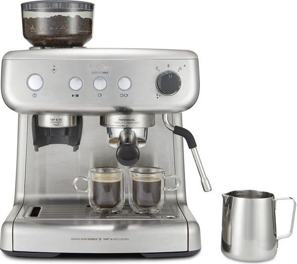 BREVILLE VCF126 Barista Max Coffee Machine - Stainless Steel - Image 1