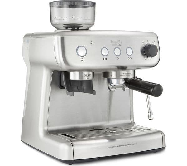 BREVILLE VCF126 Barista Max Coffee Machine - Stainless Steel - Image 2